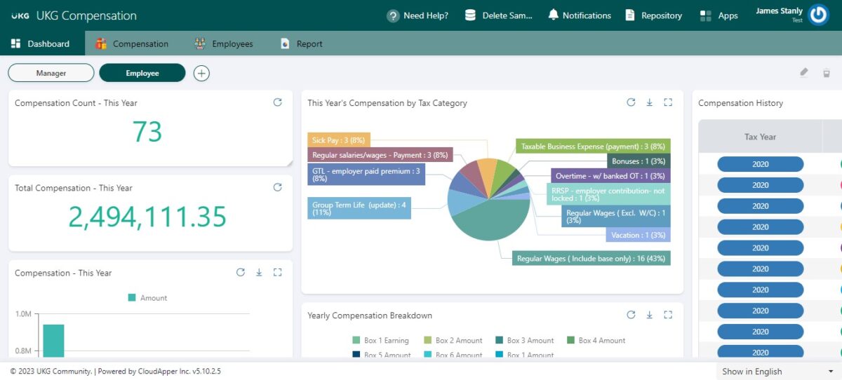Employee Dashboard