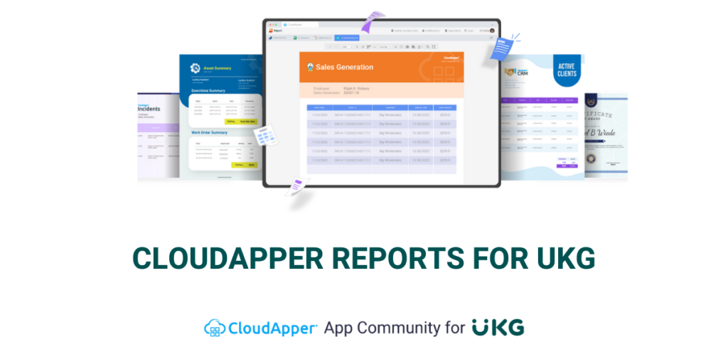 Maximizing Business Insights with CloudApper Reports for UKG