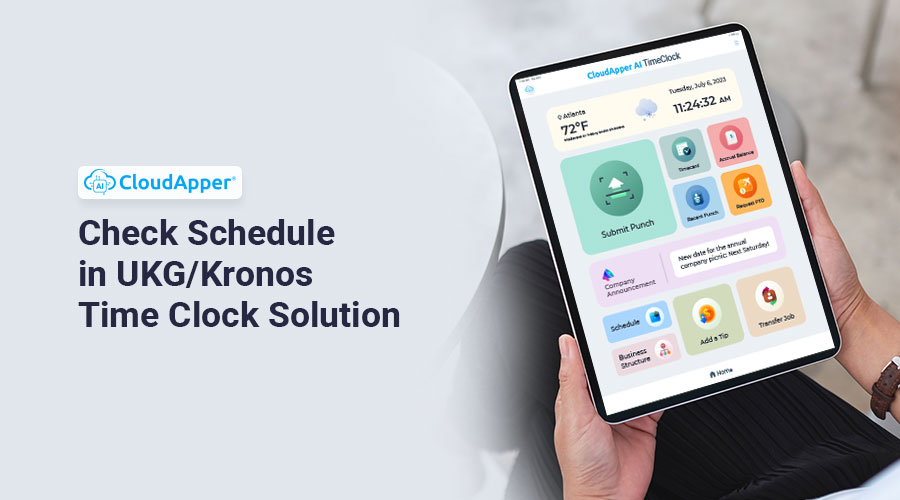 Check-Schedule-in-UKG-Kronos-Time-Clock-Solution