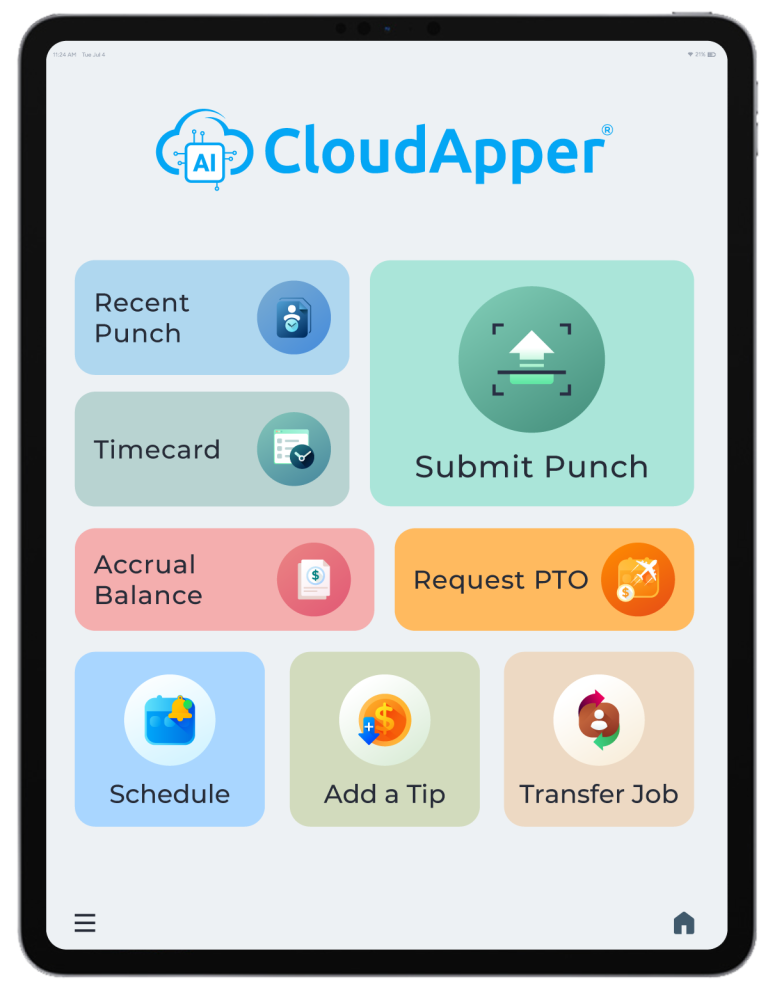 How to Punch In and Out on UltiPro TouchBase Time Clock? UKG Partner