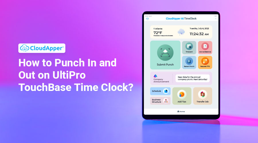 How-to-Punch-In-and-Out-on-UltiPro-TouchBase-Time-Clock