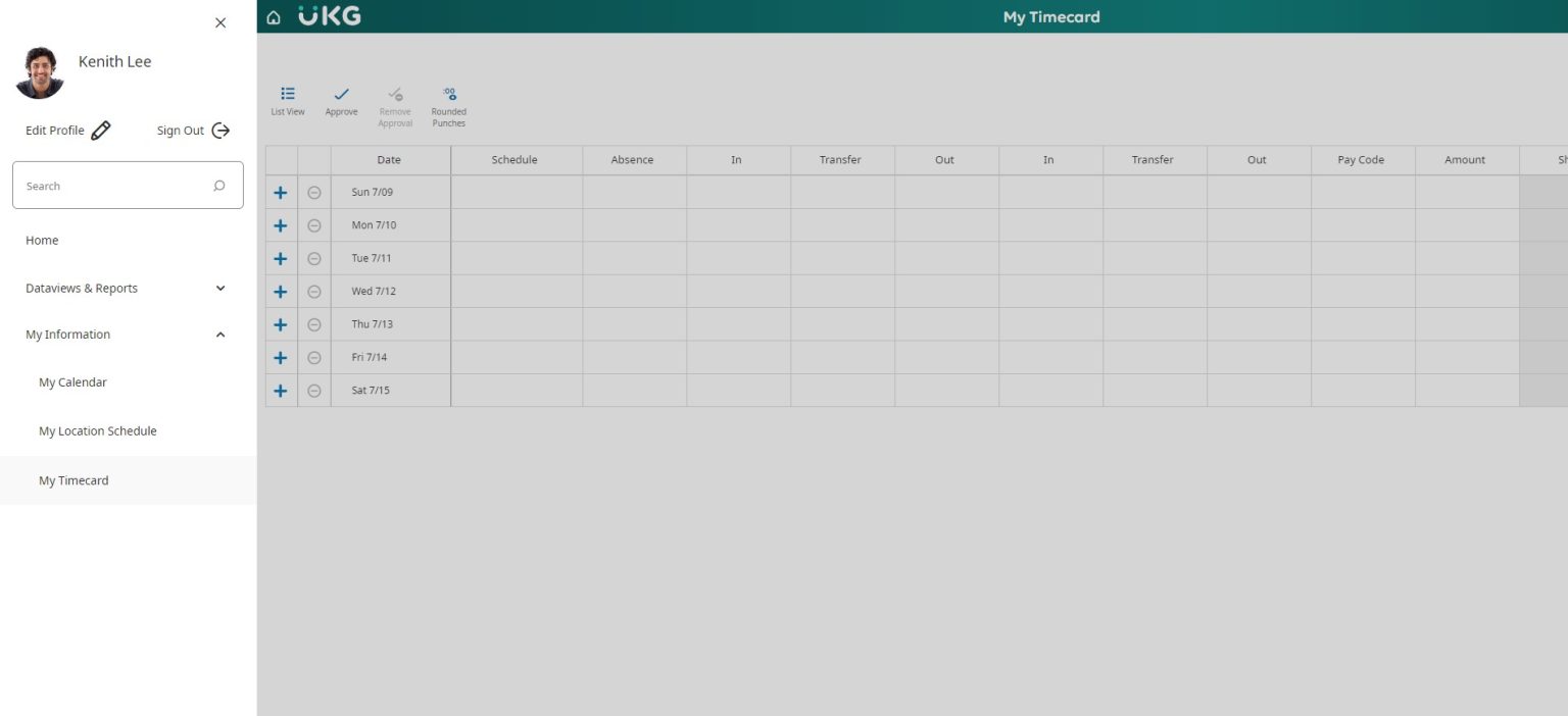 how-to-check-schedule-in-ukg-kronos-time-clock-solution