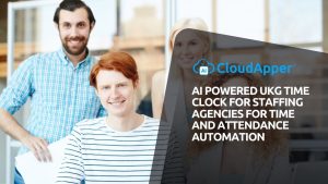 AI Powered UKG Time Clock for Staffing Agencies For Time and Attendance Automation