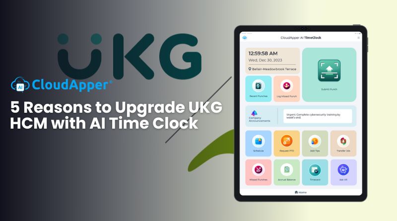 UKG upgrade AI time clock