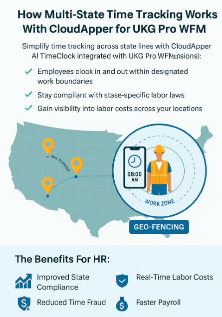 Tracking Employee Work Hours in Multiple States In UKG Pro WFM