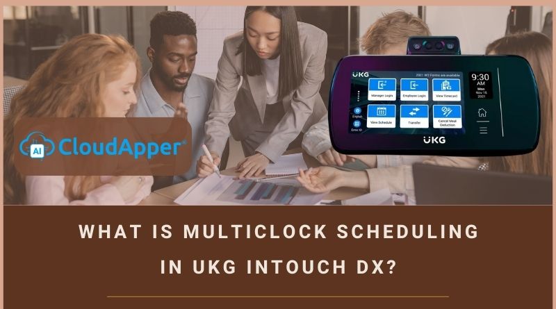 What is Multiclock Scheduling in UKG InTouch DX?
