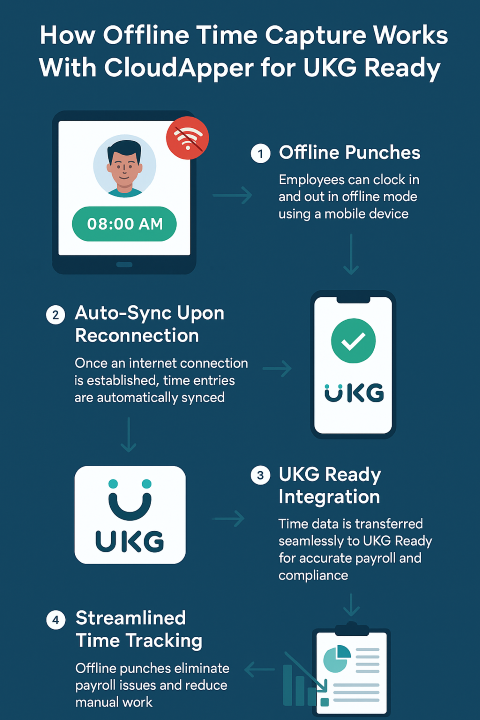 Offline Time Capture Solution for UKG