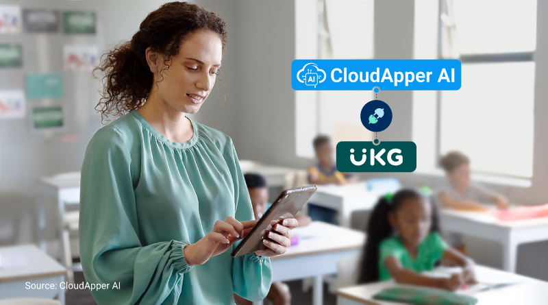 Generating NJ DOE-Compliant Employee Time Record with CloudApper AI and UKG