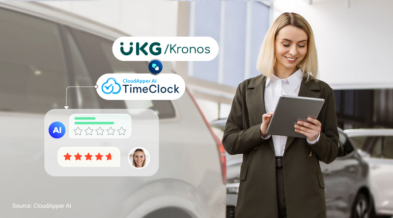 Maryland-Car-Dealer-Leverages-CloudApper’s-Kronos-Time-Clock-to-Collect-Employee-Feedback
