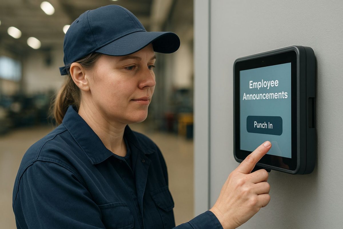 Not Just Posted Acknowledged Deliver Employee Announcements in UKG at Punch In with hrPad