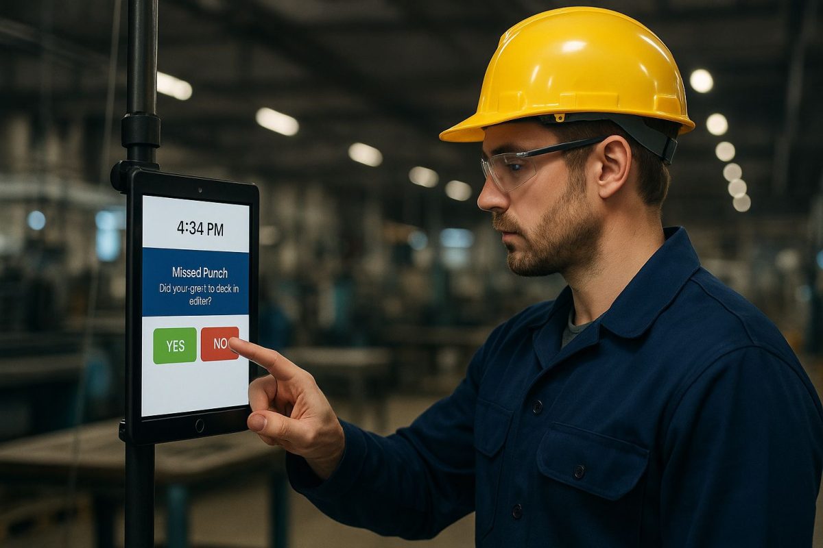 Fixing Missed Punches with Attestation How CloudApper hrPad Supports Manufacturing Teams