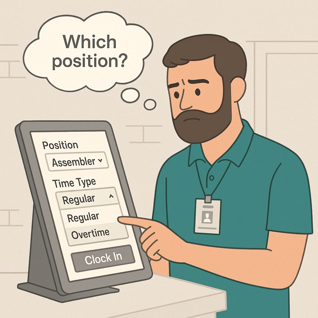 Manage Position and Time Type