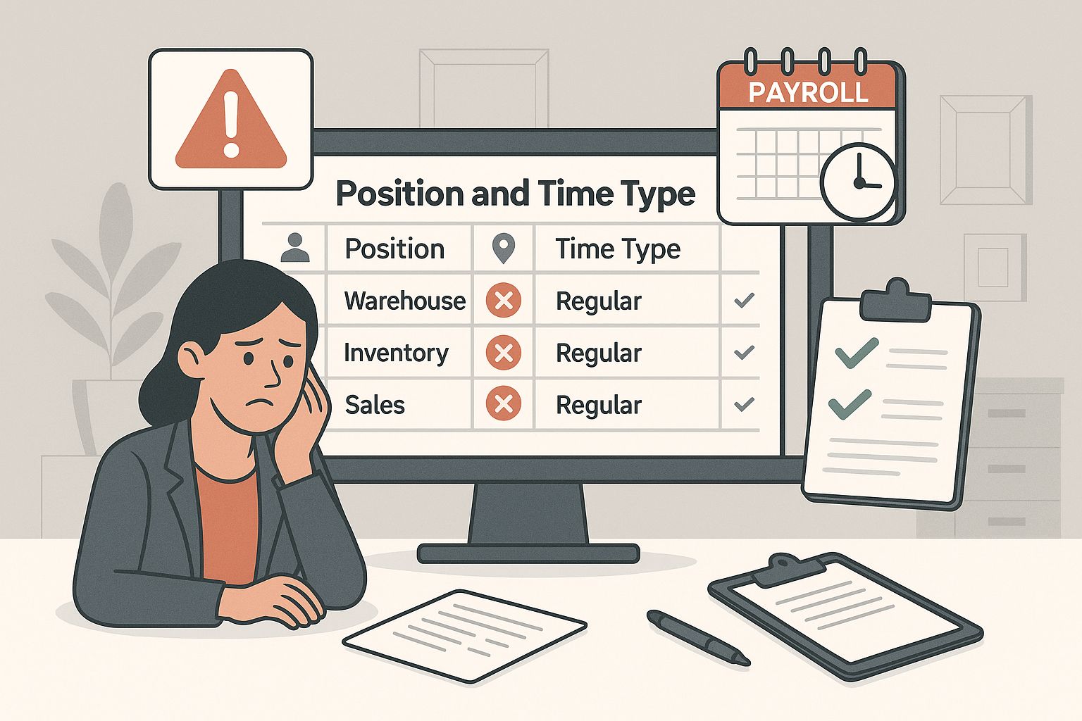 Position and Time Type (PATT) Management for UKG Users