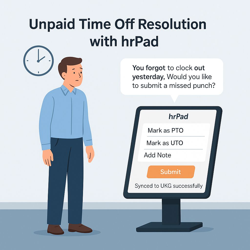 Unpaid Time Off Resolution with hrPad