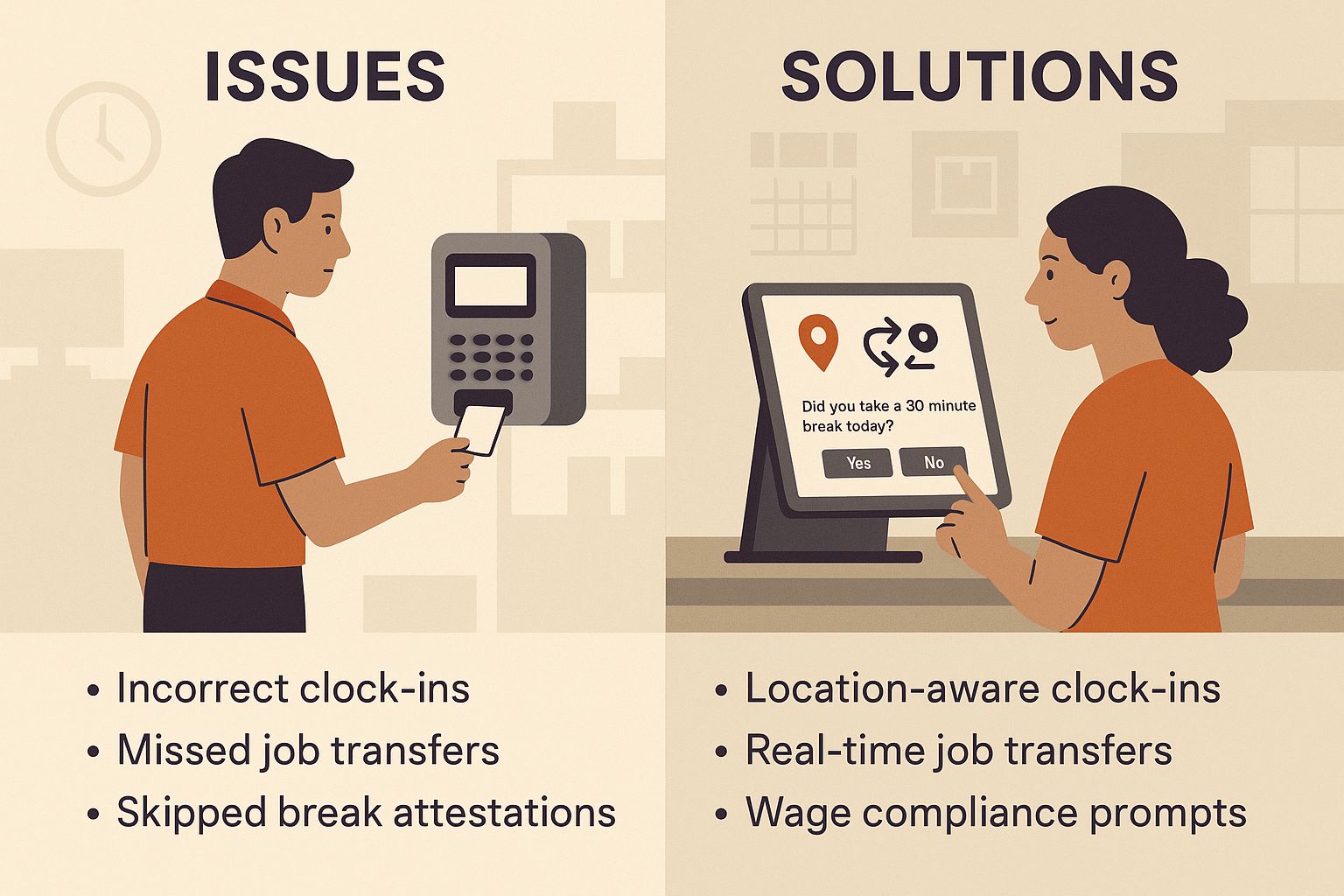 Time Tracking Across 620 Locations