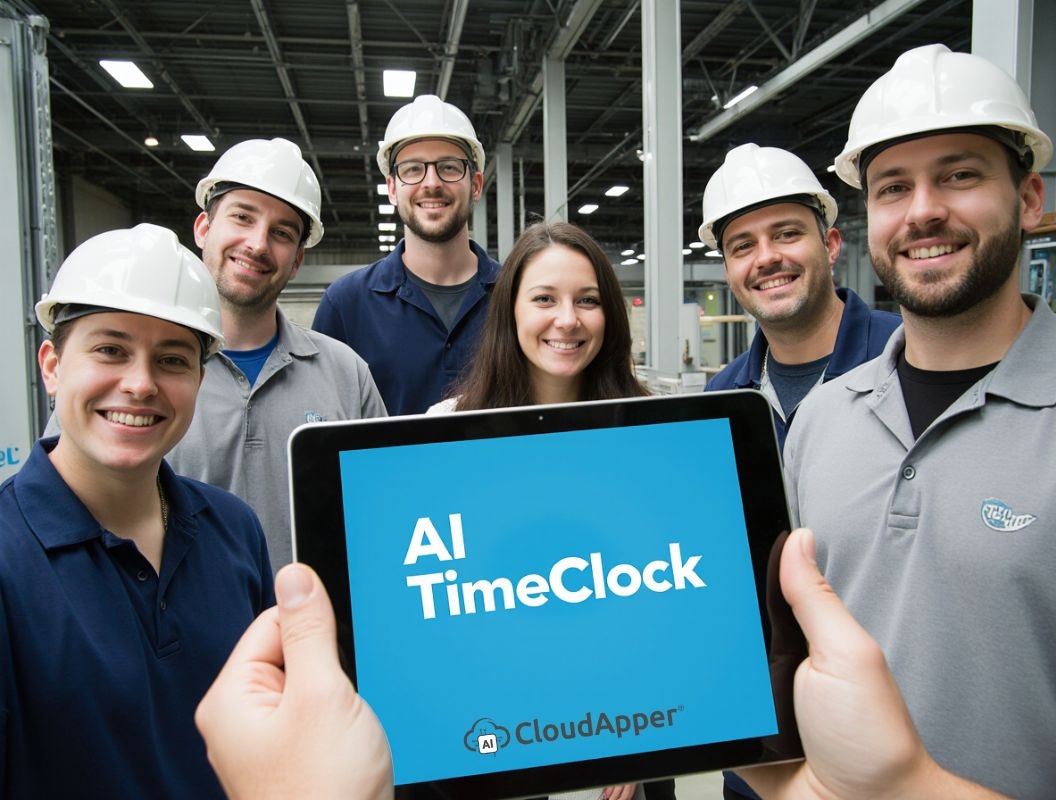 CloudApper AI TimeClock to Customize UKG Time Capture