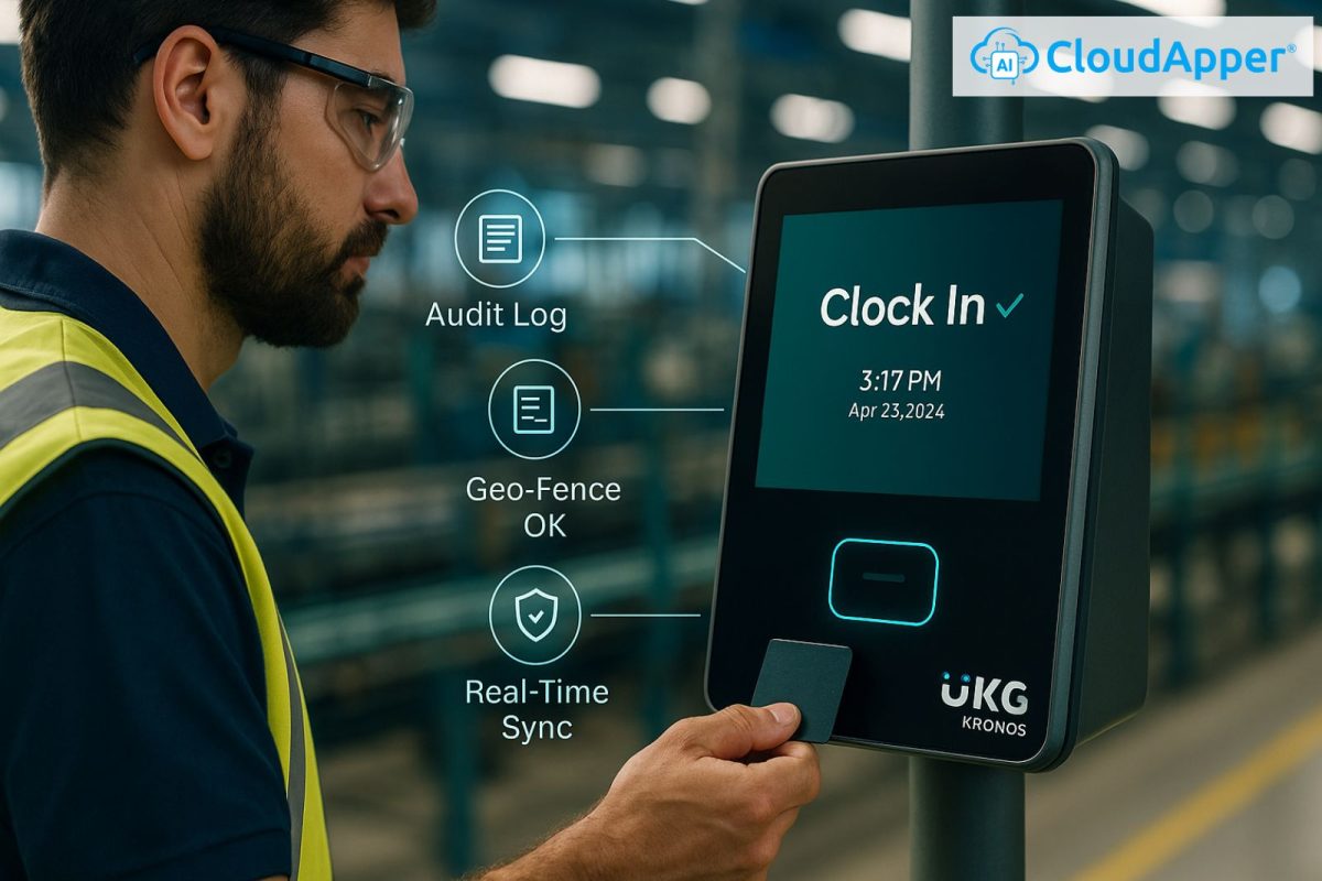 Shop Floor Time Tracking Fixed with UKGKronos TimeClock