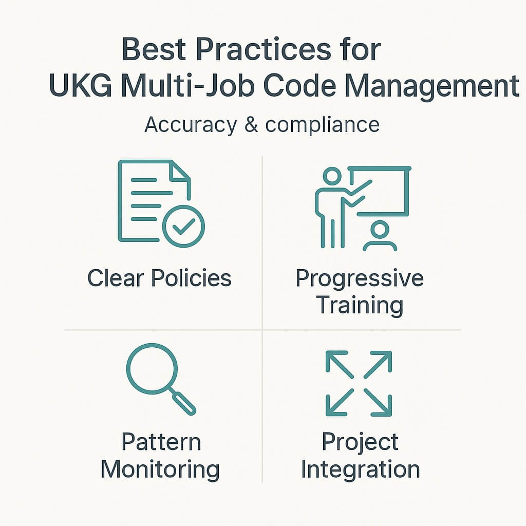 Best Practices for UKG Multi-Job Code Management