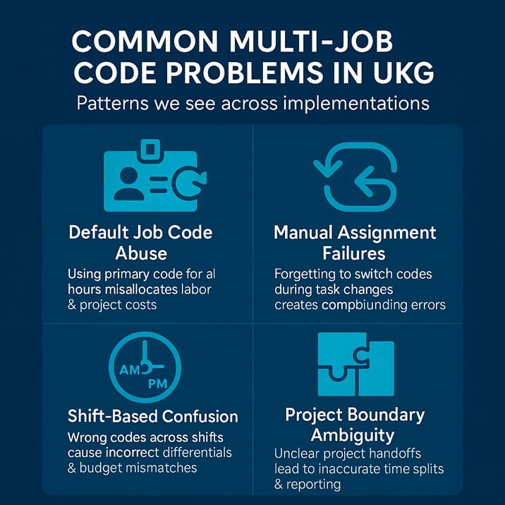 Common Multi-Job Code Problems in UKG