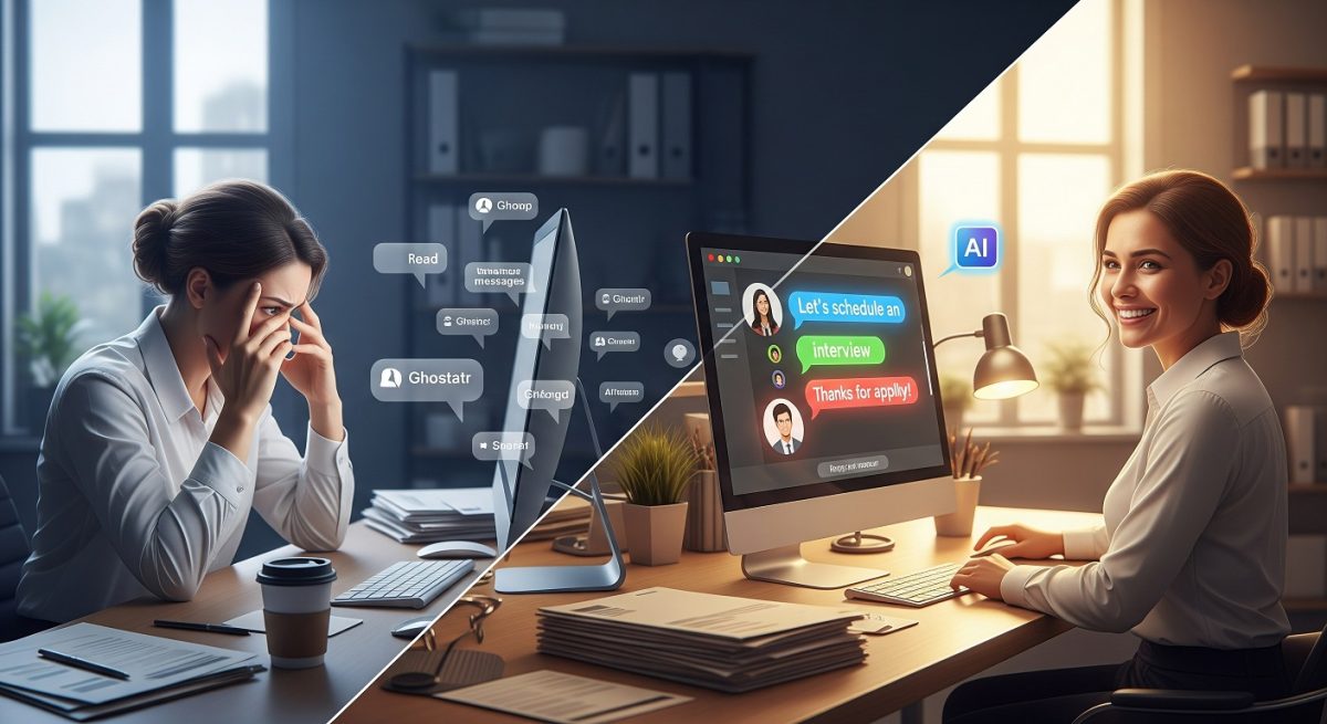 Engagement Gap Bridged in High Demand Hiring with AI