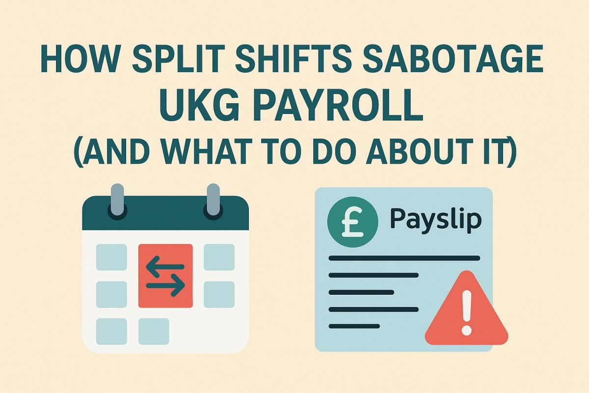 How Split Shifts Sabotage UKG Payroll (And What to Do About It)