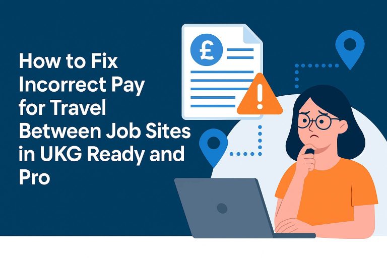 How to Correct Historical Timesheets in Kronos/UKG