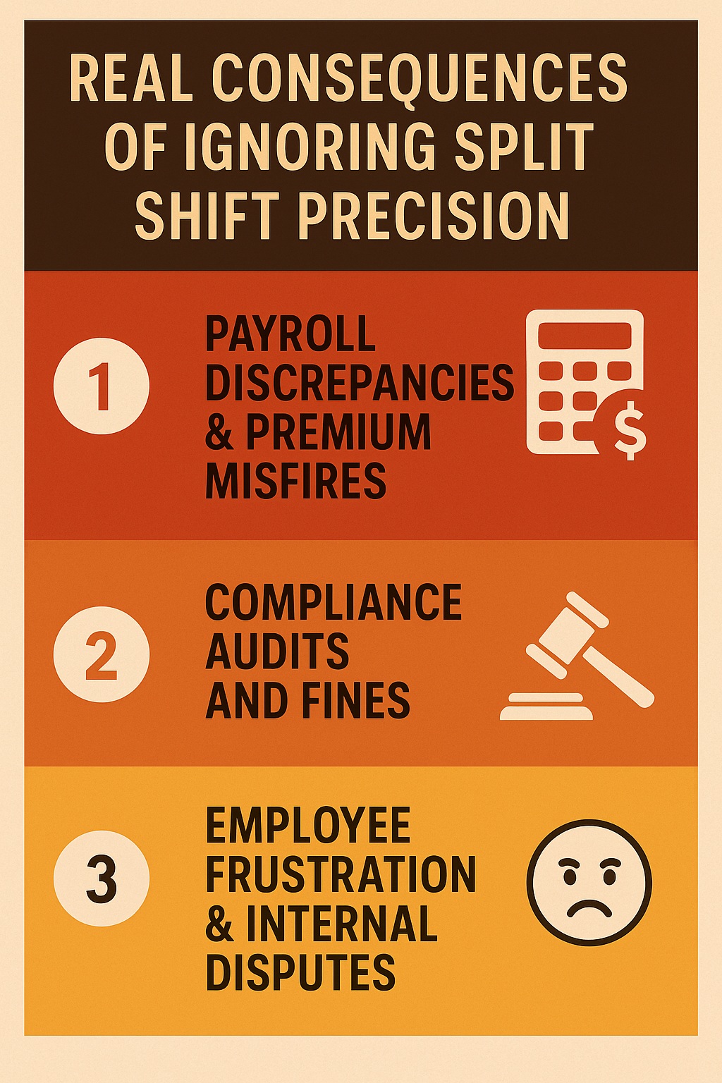 Real Consequences of Ignoring Split Shift Precision