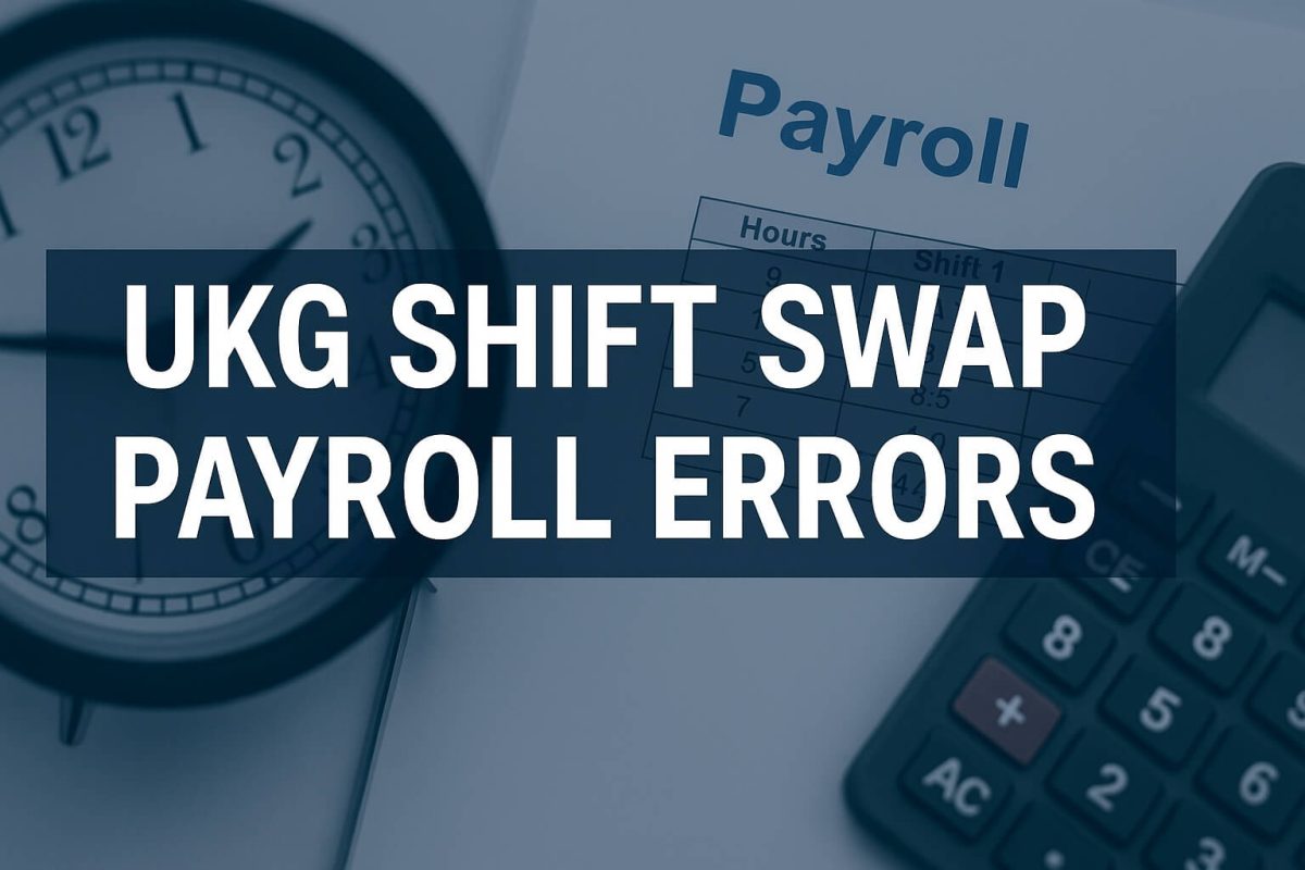 UKG Shift Swap Payroll Errors How Last-Minute Schedule Changes Impact Your Bottom Line