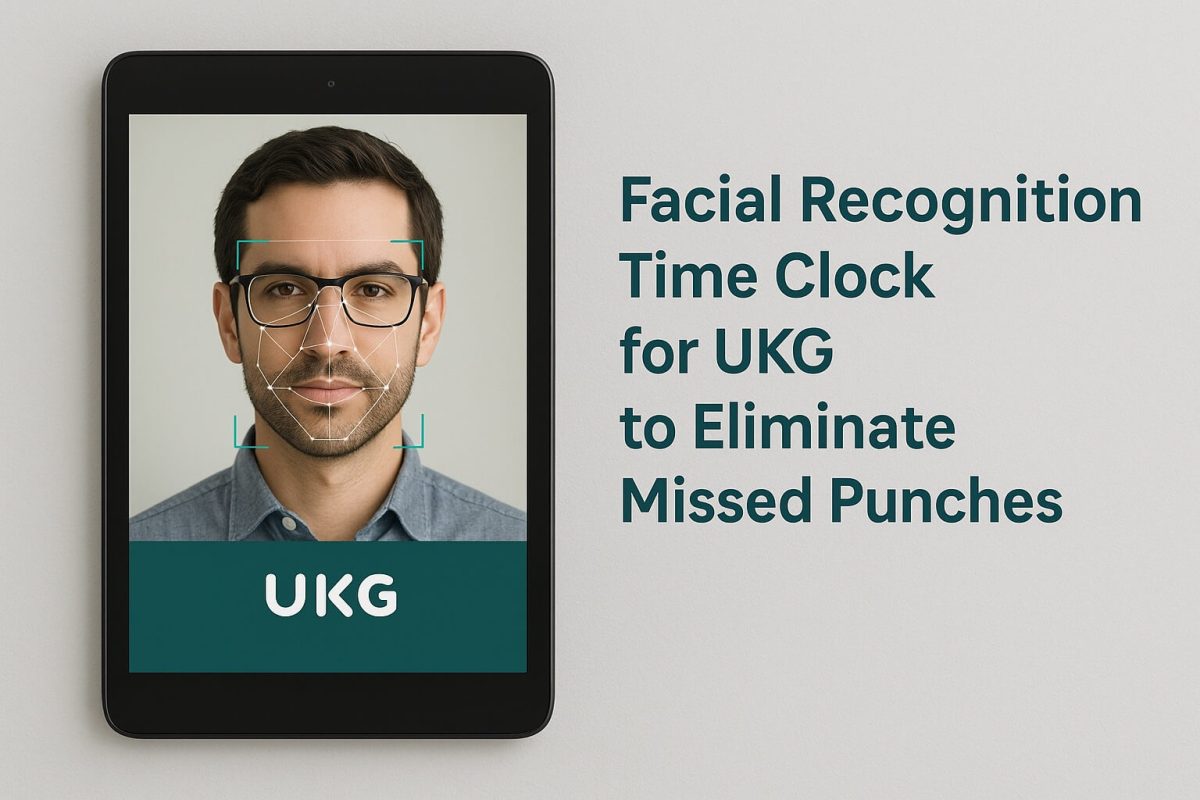 Facial Recognition Time Clock for UKG to Eliminate Missed Punches
