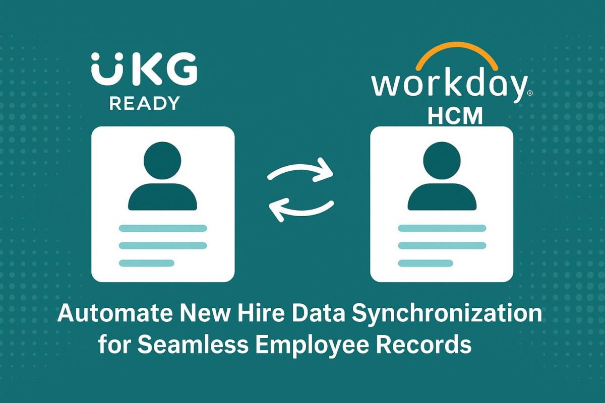 UKG Ready and Workday HCM Integration Automate New Hire Data Synchronization for Seamless Employee Records