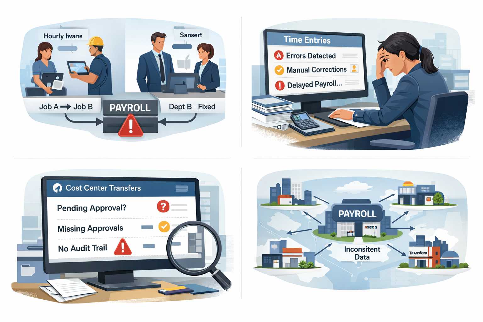 The Challenge of Managing Transfers for Salaried and Hourly Employees