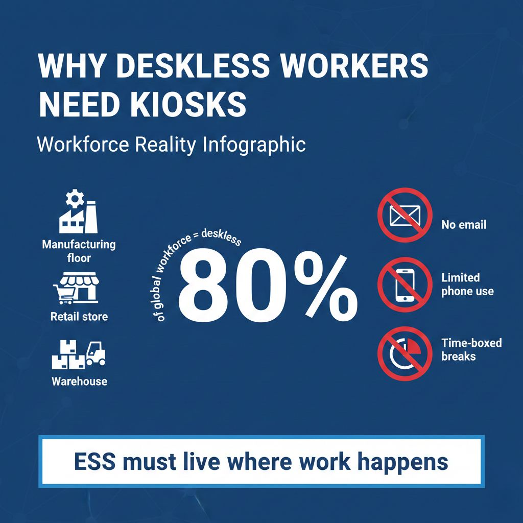 Why Deskless Workers Need Kiosk