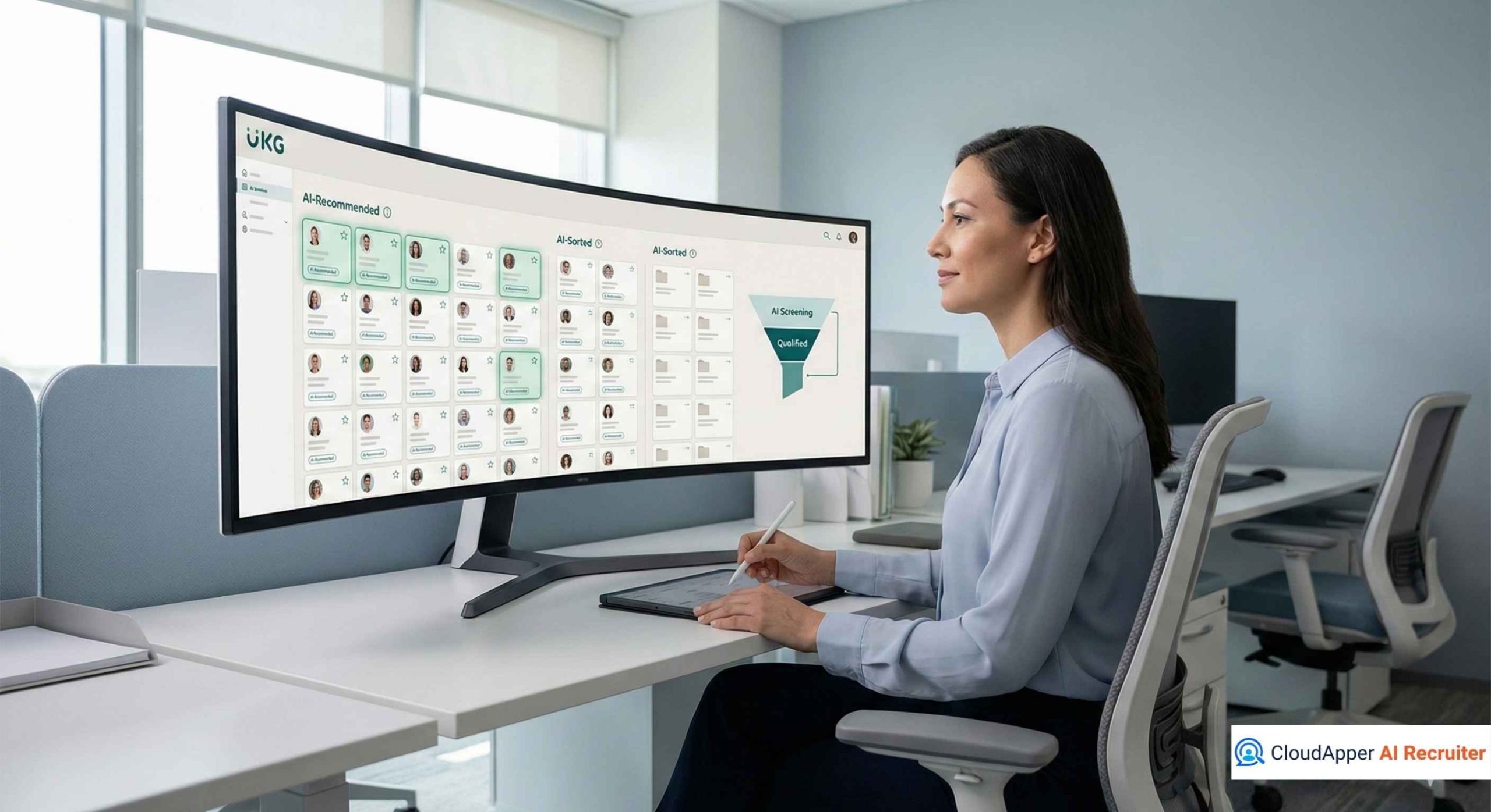 CloudApper's Scalable Resume Screening for UKG Recruiting