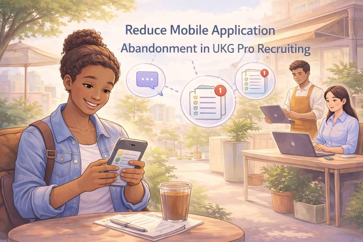 Reduce Mobile Application Abandonment in UKG Pro Recruiting