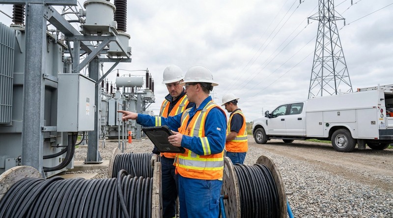 Certified payroll automation for UKG at utility field job site