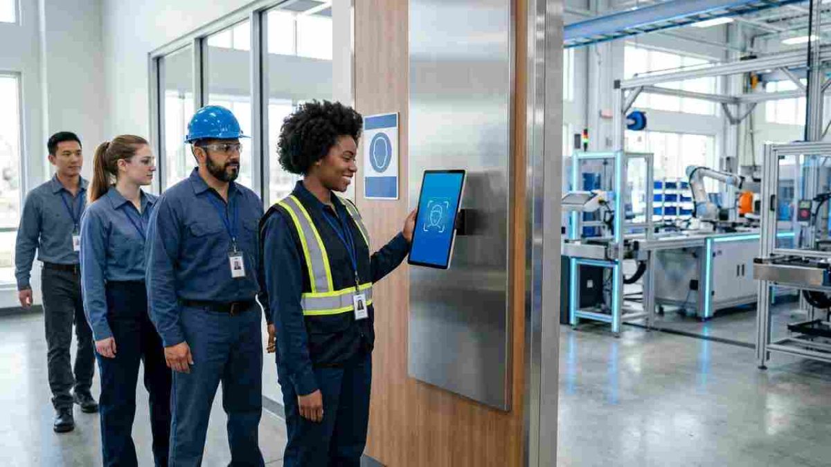 Illinois BIPA biometric facial recognition time clock UKG compliance manufacturing HR legal