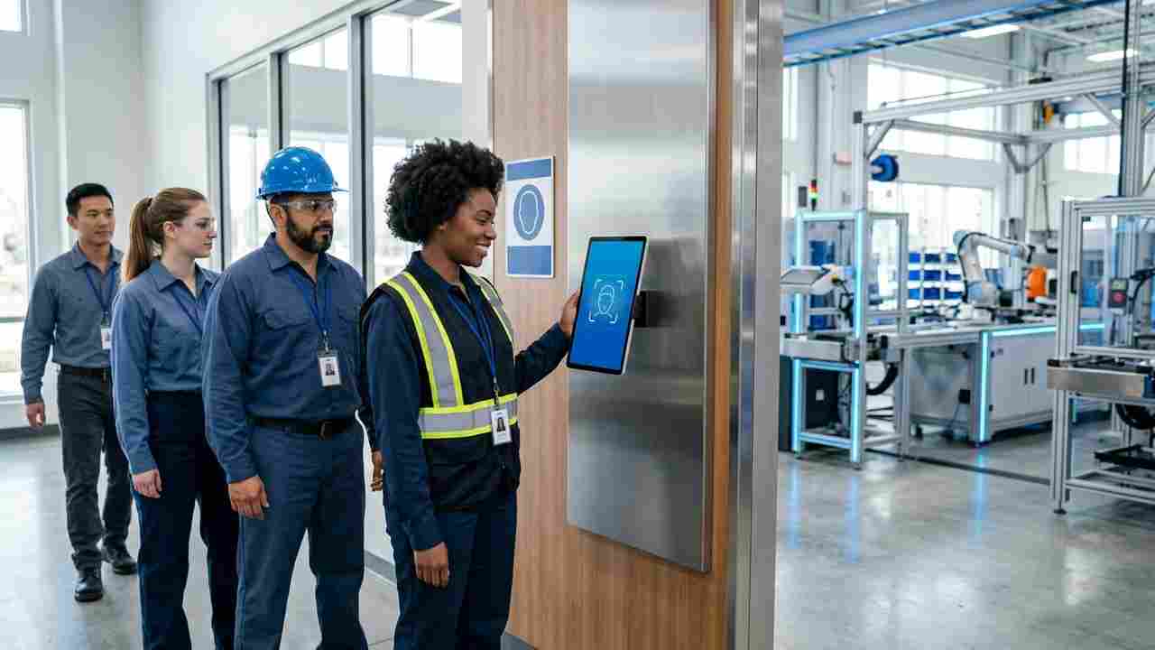 Illinois BIPA biometric facial recognition time clock UKG compliance manufacturing HR legal