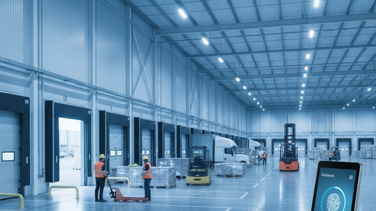 UKG time clock distribution center 3PL dock labor punch compliance