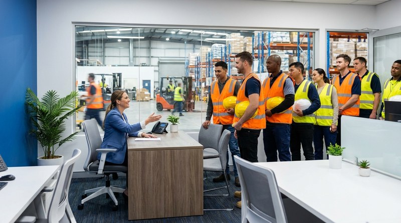 ATS to UKG Ready integration at a light industrial staffing firm