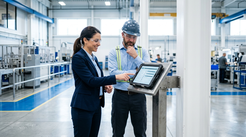 UKG time clock pilot success criteria in a factory