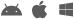 Android-apple-windows-logo