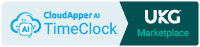 CloudApper AI Time Clock UKG Marketplace