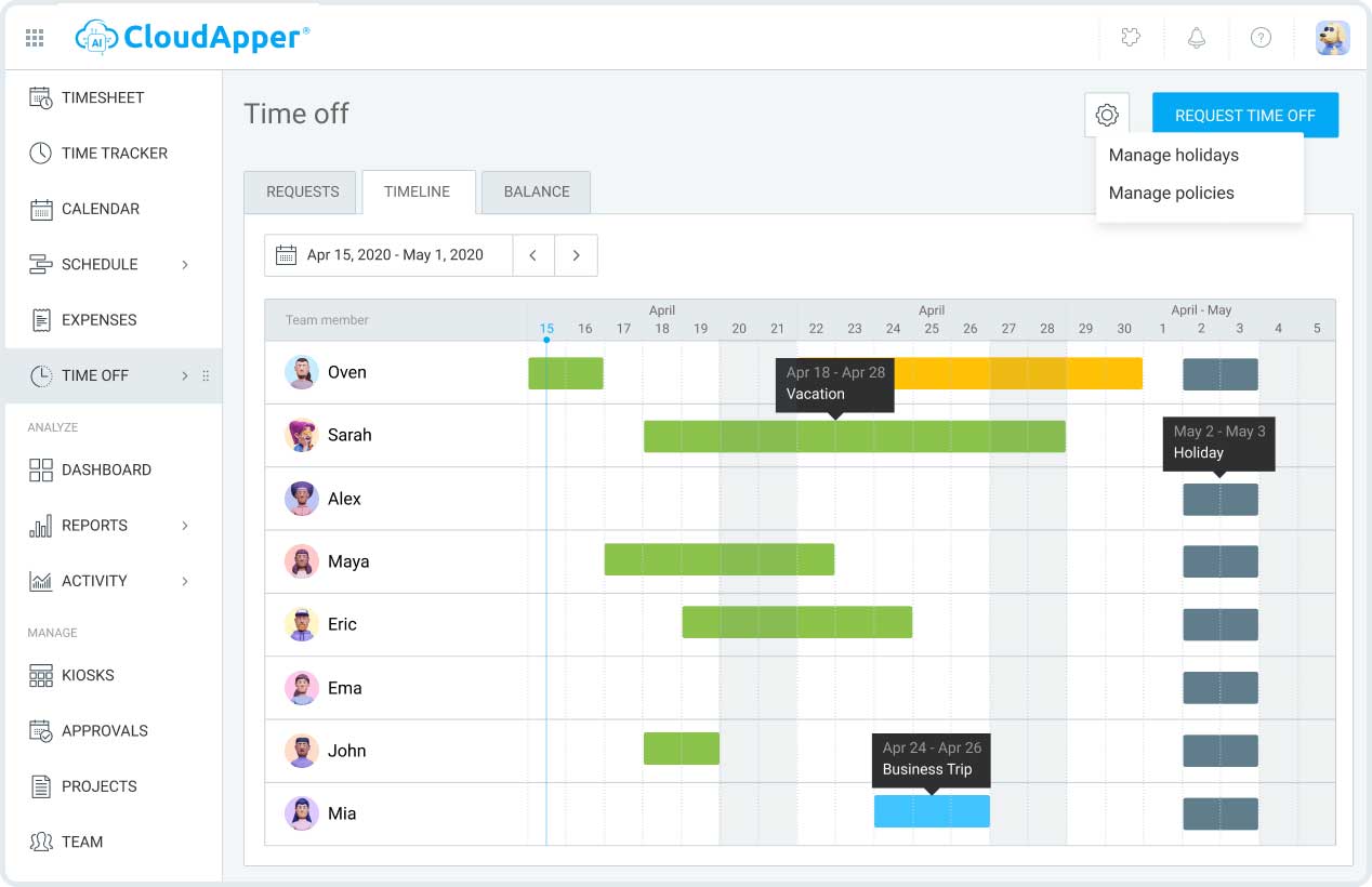 AI-Time-Clock-for-UKG-Kronos