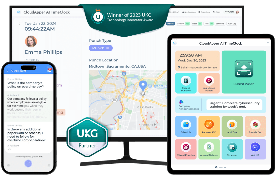 affordable-time-capture-solution-UKG-Kronos-Time-Clock