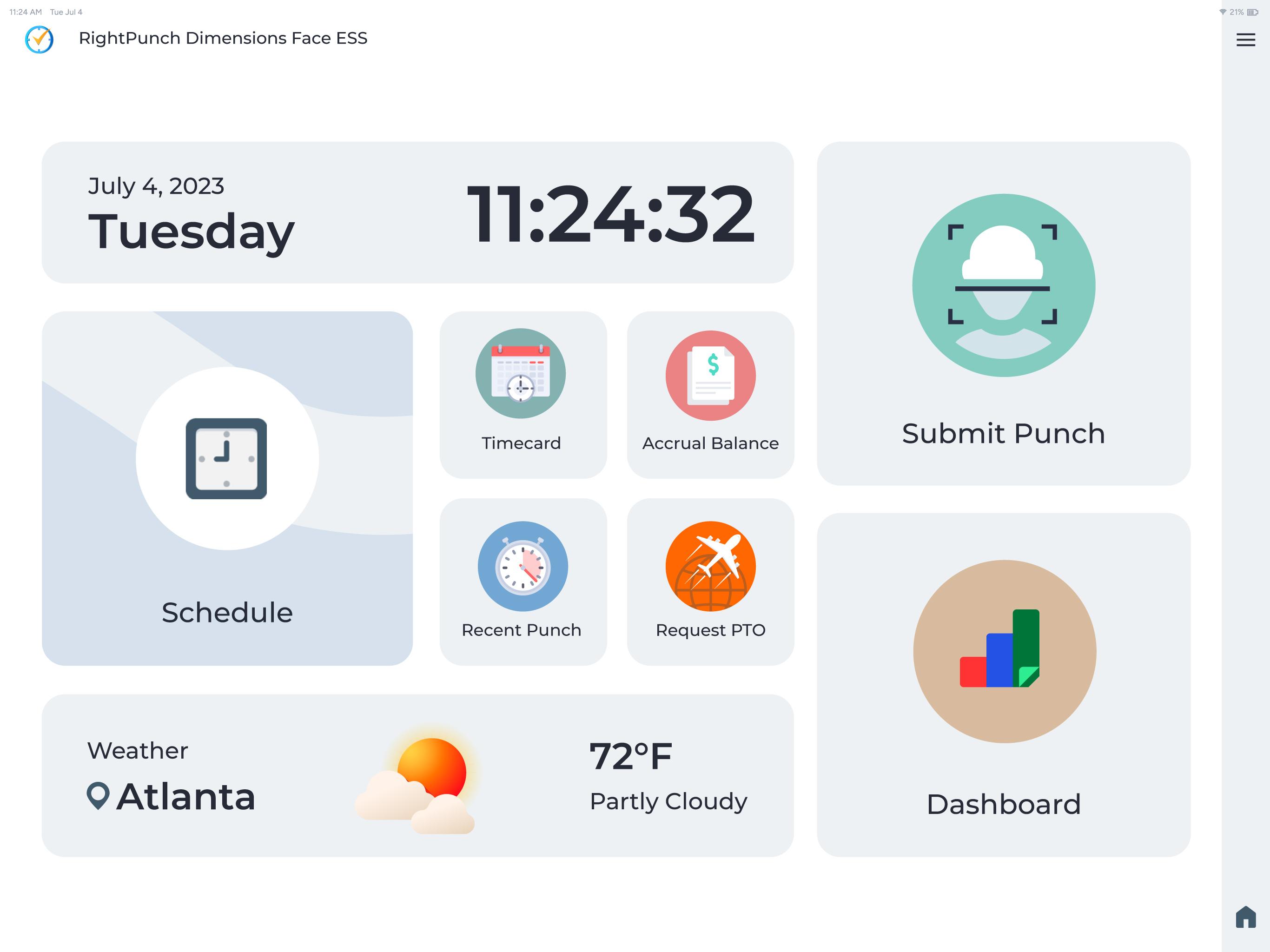 CloudApper AI TimeClock For UKG/Kronos WFR